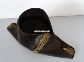 Zweispitz Offiziershut (Bicorne) cantonal Vaud / Waadt