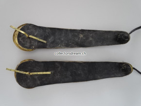 Schuppenbänder aus Messing zu Tschako ab ca. 1818-1830