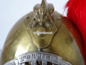 Feuerwehrhelm Frankreich Sapeurs Pompiers Le Thillot Département Vosges