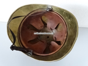 Antiker Feuerwehrhelm Frankreich ca. um 1900/20 Sapeurs Pompiers Heimsbrunn