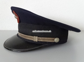 Feuerwehr Offiziers Schirmmütze USA ca. 1930/40-er Jahre