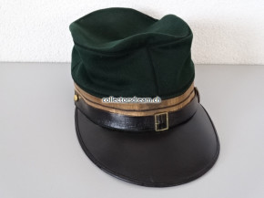 Offiziers Schirmmütze Infanterie - Schütze Oberstleutnant Ordonnanz 1898