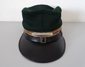 Offiziers Schirmmütze Infanterie - Schütze Oberstleutnant Ordonnanz 1898