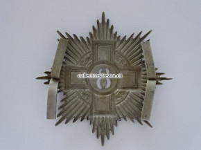 Kavallerie Tschako Abzeichen Schwardon 8 Ord. 1883/84