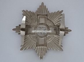 Kavallerie Tschako Abzeichen Schwardon 52 Ord. 1883/84