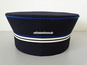 SBB - CFF - FFS Dienstmütze Metallflügelrad & emailierte eidg. Kokarde, Grösse 57
