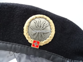 Offiziers Beret Schweizer Armee LVb FU30