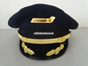 Crossair Pilotenmütze