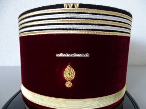 Kepi Fremdenlegion "Légion étrangère" Lt. Colonel / Oberstleutnant Arzt