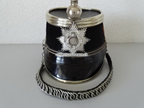 Kavallerie Offiziers Guiden Käppi / Tschako, Oberleutnant Ord. 1883/84
