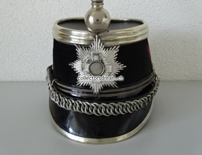 Kavallerie Offiziers Guiden Käppi / Tschako, Oberleutnant Ord. 1883/84
