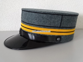 Offiziers Schirmmütze Oberstleutnant Ord. 1949 rauer Feldstoff