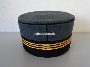 Offiziers Schirmmütze Hauptmann im Generalstab Ord. 1949 rauer Feldstoff