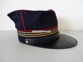 Offiziers Schirmmütze Artillerie Hauptmann Ordonnanz 1898