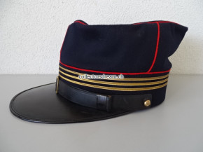 Offiziers Schirmmütze Artillerie Hauptmann Ordonnanz 1898
