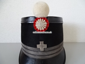 Tschako / Käppi Oberst im Stab Ord. 1898