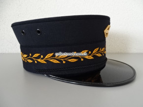 SBB - CFF - FFS Dienstmütze eines Bahnhofvorstandes oder dessen Stv. Grösse - Taille 54