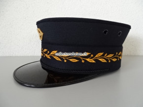 SBB - CFF - FFS Dienstmütze eines Bahnhofvorstandes oder dessen Stv. Grösse - Taille 54