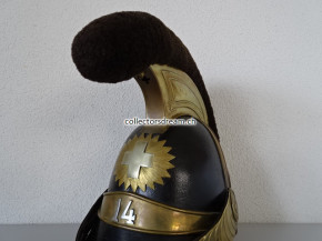 Kavallerie Dragoner Raupenhelm Jäger zu Pferd, kant. Ordonnanz 1842 Schwadron 14 Thurgau