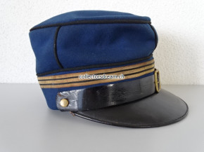 Offiziers Schirmmütze Ord. 1875/88 Hauptmann Sanitätstruppen