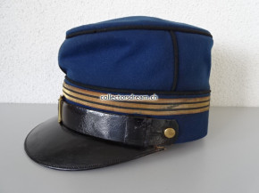 Offiziers Schirmmütze Ord. 1875/88 Hauptmann Sanitätstruppen