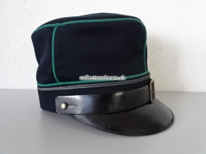 Offiziers Schirmmütze Leutnant Verwaltung/Versorgung Ord. 1875/88