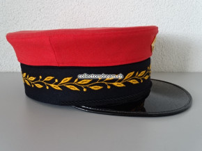 SBB - CFF - FFS Dienstmütze eines Bahnhofvorstandes oder dessen Stv. Grösse - Taille 56