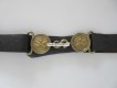 Artillerie Ledergurt zu Säbel Ordonnanz um 1850