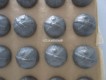 Uniformen Knopf, Artillerie, grau matt, eidg. Ord.1898 und 1917/26
