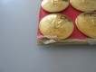 Uniformen Knopf, Eisenbahn "ST.ST.M." (St. Margrethen - St. Moritz)