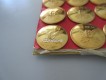 Uniformen Knopf, Eisenbahn "ST.ST.M." (St. Margrethen - St. Moritz)