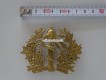 Messing Emblem zu Giberne / Umhängetasche Arzt Ord. 1852