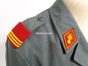 Offiziers Arbeitsjacke aus dünnem Stoff Artillerie Hauptmann Ord. 49