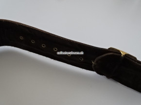 Kartuschenkasten / Giberne berittener Artillerie Offizier kant. Ord. um 1830/40