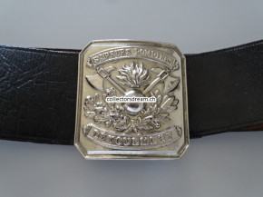 Metallgurtschliesse " Sapeurs Pompiers " Feuerwehr