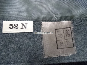 Uniformjacke & Hose Territorialdienst Hilfspolizei Ord. 1949 Feldstoff