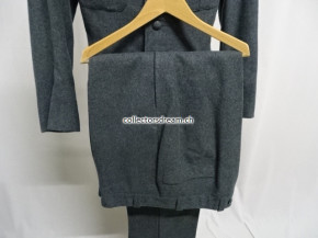 Uniformjacke & Hose Territorialdienst Hilfspolizei Ord. 1949 Feldstoff