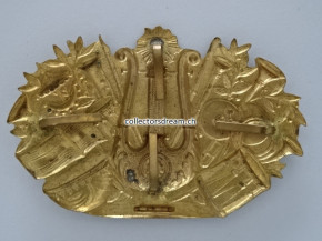 Antikes Emblem Musik / Militärmusik ca. um 1880/1900