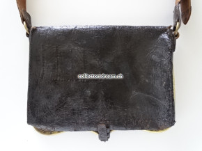 Antike Polizei - " Landjäger " Ledertasche Luzern