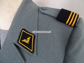 Uniformjacke - Hose Militäreisenbahn Offizier Hauptmann Ord. 1949