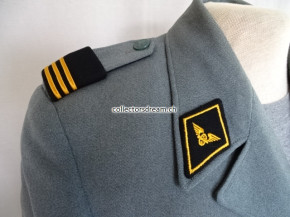 Uniformjacke - Hose Militäreisenbahn Offizier Hauptmann Ord. 1949