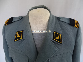 Uniformjacke - Hose Militäreisenbahn Offizier Hauptmann Ord. 1949