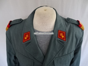 Offiziers Arbeitsjacke aus dünnem Stoff Artillerie Oberst Ord. 1949