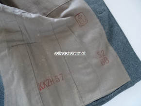 Uniformjacke - Hose Oberst im Generalstab Ord. 1949 rauer Feldstoff