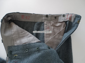 Uniformjacke - Hose Oberst im Generalstab Ord. 1949 rauer Feldstoff