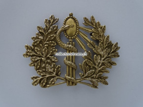 Giberne / Patronentaschen Emblem Arzt um 1850
