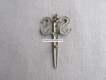 Metallabzeichen, "SS" Special Service, British Commando, 2. Weltkrieg