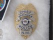 Metall Badge, Chief Springer Police, New Mexico