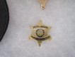 Metall Badge, Deputy Sheriff "S.M. Starrett", Maricopa County, Arizona