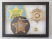 Metall Badge, Deputy Sheriff "S.M. Starrett", Maricopa County, Arizona